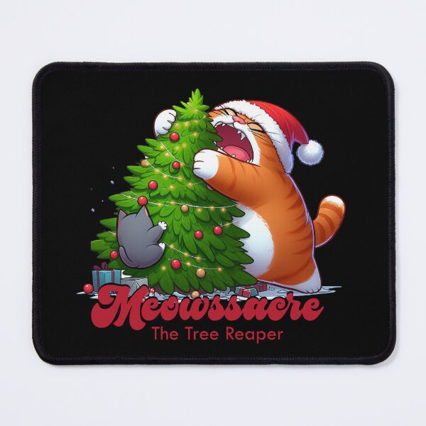 Item preview, Meowssacre Christmass cat designed and sold by Big Catsby.