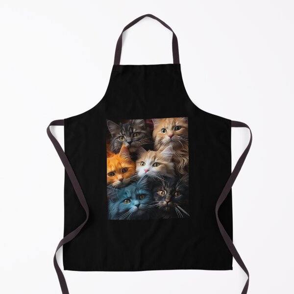 Item preview, Cute Kawaii Adorable Cats - Surreal Vivid Colored Sweet Cats 15 designed and sold by MadeByRobots.