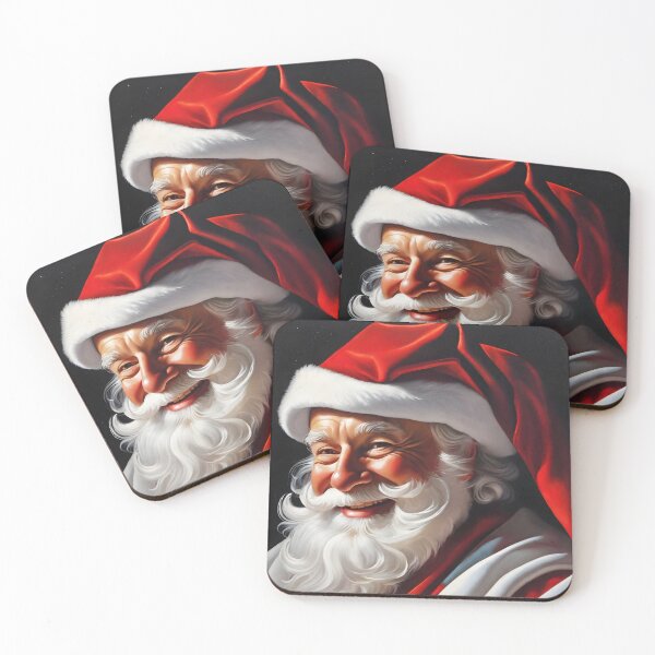 Item preview, Santa Claus Portrait 02 - Magical Santa Charm: Capture the Spirit of Goodwill designed and sold by Artekinium.