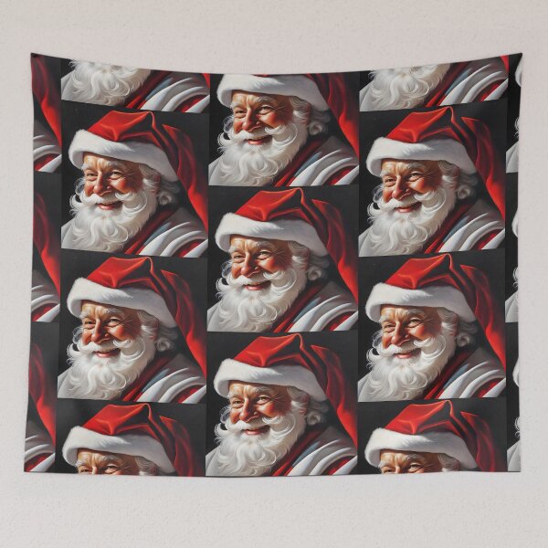 Item preview, Santa Claus Portrait 02 - Magical Santa Charm: Capture the Spirit of Goodwill designed and sold by Artekinium.