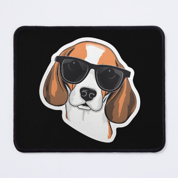 Item preview, Foxhound in Cool Sunglasses designed and sold by CUTEDOGGIEZ.