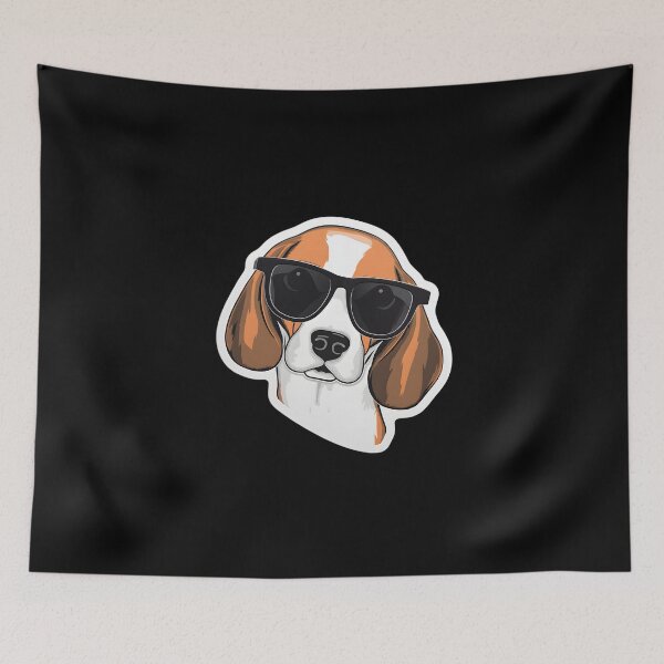 Item preview, Foxhound in Cool Sunglasses designed and sold by CUTEDOGGIEZ.