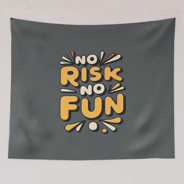 Item preview, No risk no fun designed and sold by BOOLL .