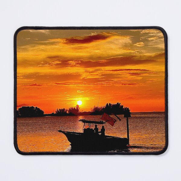 Item preview, Sunset boat designed and sold by MatrixTattoo.