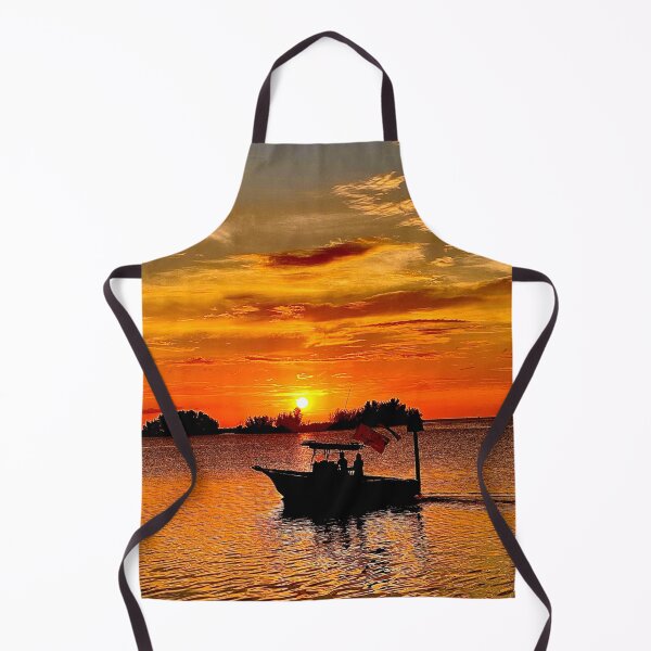 Item preview, Sunset boat designed and sold by MatrixTattoo.