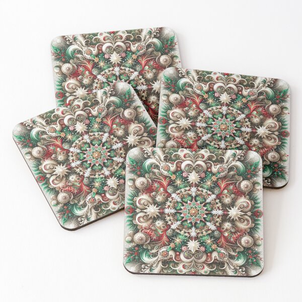 Item preview, Fractal Christmas Flower designed and sold by Martín Barriento Pradas.