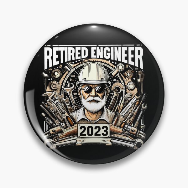 Item preview, Retired Engineer 2023 designed and sold by mwebba2005.