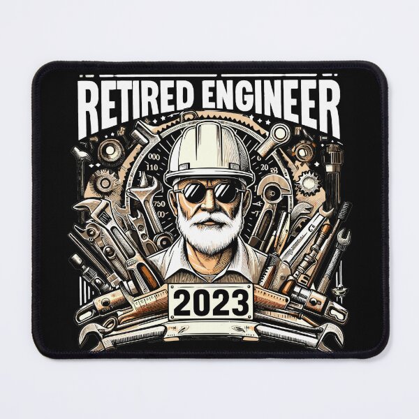 Item preview, Retired Engineer 2023 designed and sold by mwebba2005.