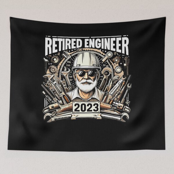 Item preview, Retired Engineer 2023 designed and sold by mwebba2005.