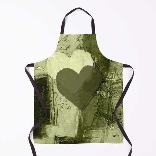 Item preview, Hearts on green background, portrait designed and sold by a3-studio.