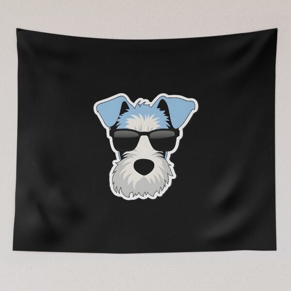 Item preview, Fox Terrier in Cool Sunglasses designed and sold by CUTEDOGGIEZ.