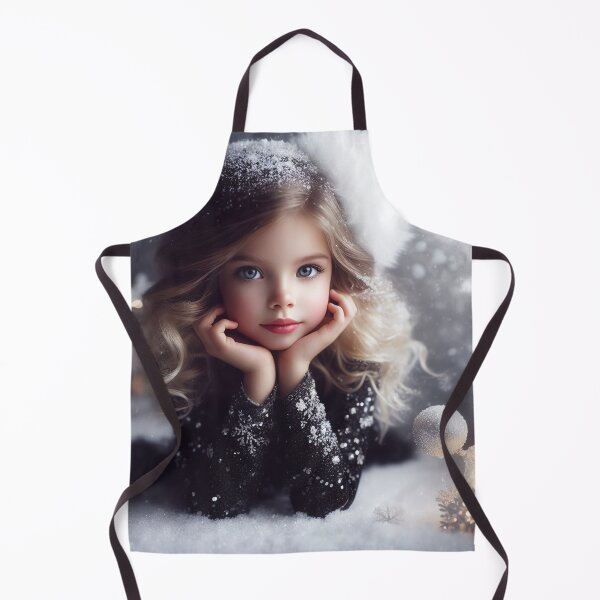 Item preview, Beautiful little girl with christmas decoration. Christmas and New Year. designed and sold by DenisAgati.