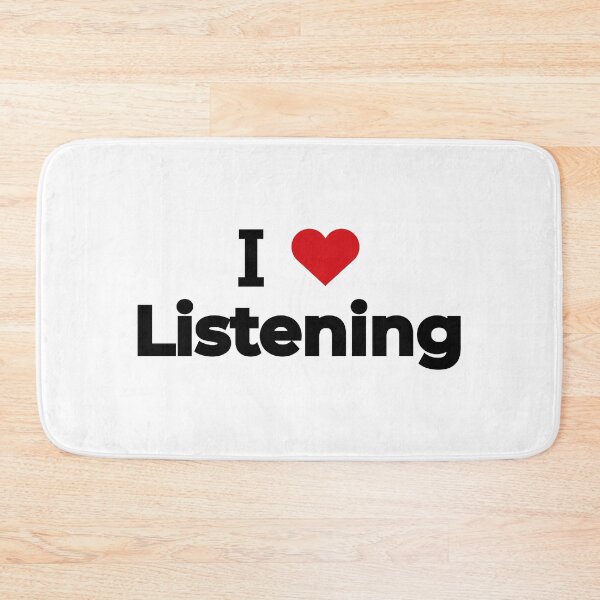 Item preview, I love Listening designed and sold by Moyanana.