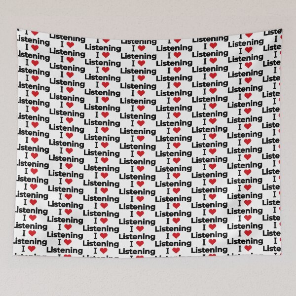 Item preview, I love Listening designed and sold by Moyanana.