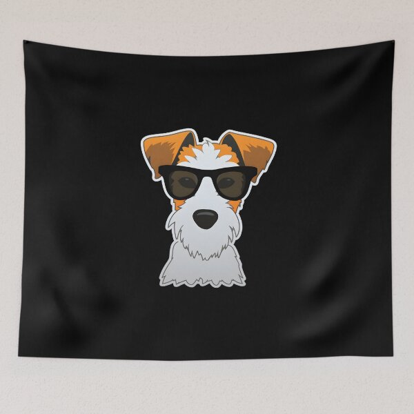 Item preview, Gafas Tontas Fox Terrier designed and sold by CUTEDOGGIEZ.