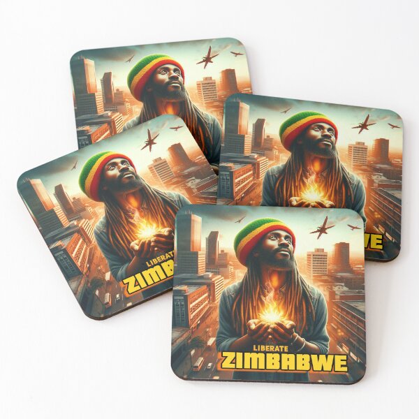 Item preview, Liberate Zimbabwe  designed and sold by RoyalMob.