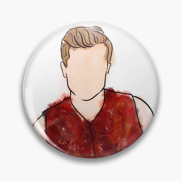 Item preview, The Hunger Games Peeta decal (white) designed and sold by EmiliaMoscovich.
