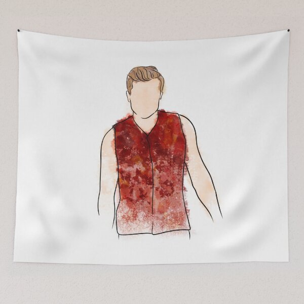 Item preview, The Hunger Games Peeta decal (white) designed and sold by EmiliaMoscovich.