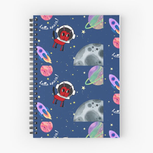 Item preview, Apple Cat Hello Space! designed and sold by JOBASART.