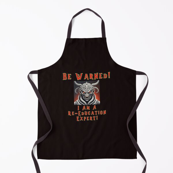 Item preview, Warning - I Am A Re-Education Expert designed and sold by alien almanac.