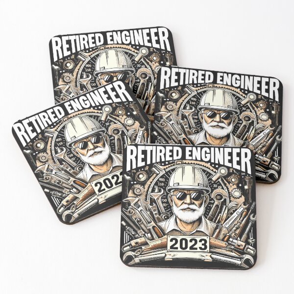 Item preview, Retired Engineer 2023 designed and sold by mwebba2005.