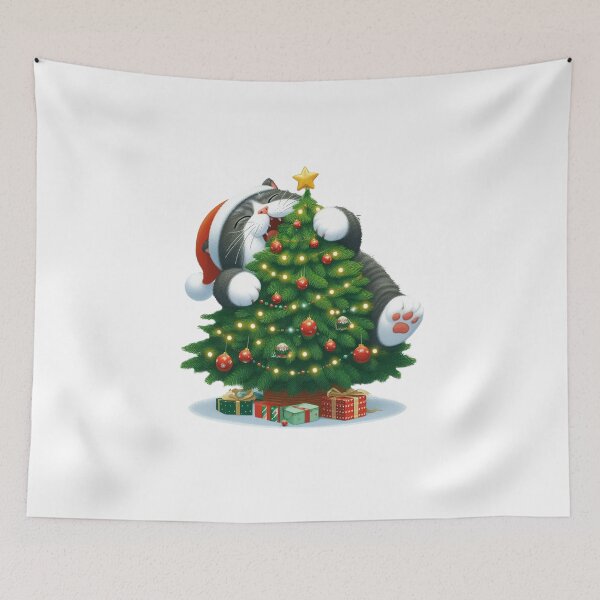 Item preview, Christmass gift cat designed and sold by Big Catsby.
