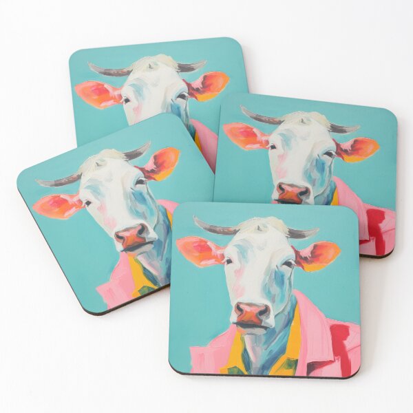 Item preview, Colorful Cow Couture: A Modern Artistic Expression designed and sold by Michele Lobgianizze.