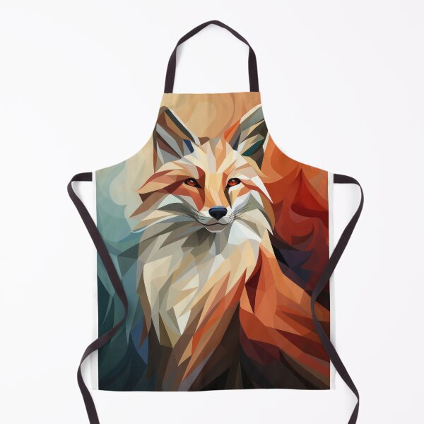 Artikelvorschau, Schöner Fuchs | orange und blau | AI-Druck entworfen und verkauft von PICbyFemke.