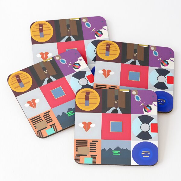 Item preview, Kanye Album Covers - Minimalist designed and sold by Music Artisan.