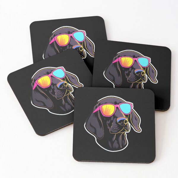 Item preview, Silly Glasses German Shorthaired Pointer designed and sold by CUTEDOGGIEZ.