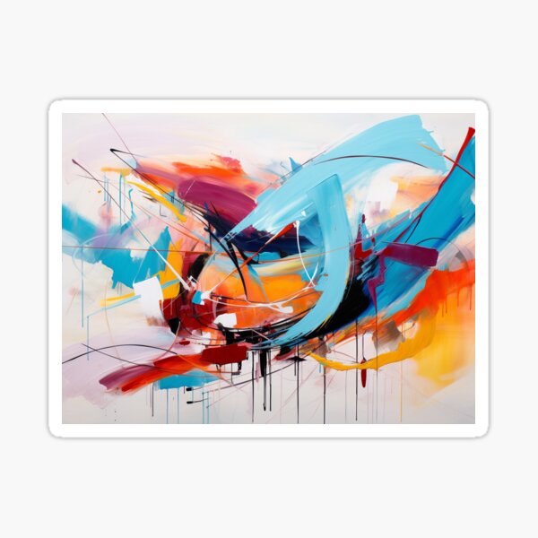 Item preview, Abstract oil painting designed and sold by mliotard.