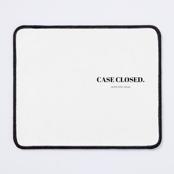 Item preview, CASE CLOSED SAMPLE WRITING DETECTIVE CONAN MINIMALIST designed and sold by AliceOfficial.