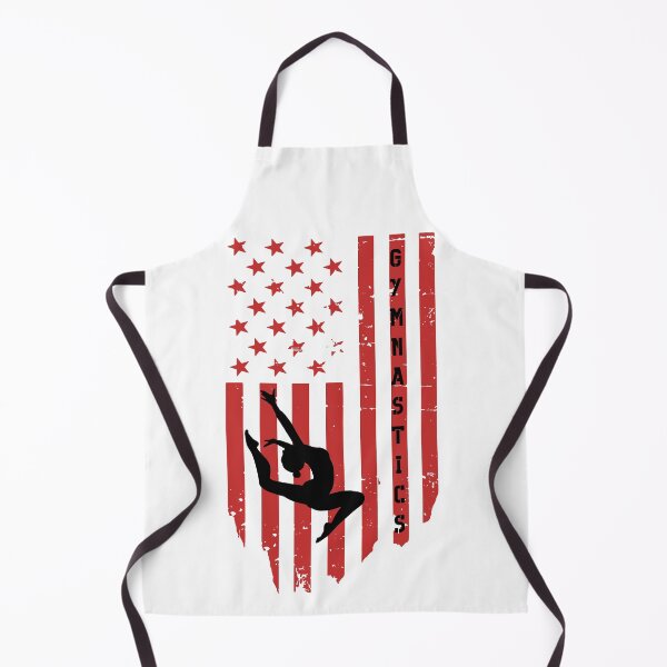 Item preview, Retro Gymnastics Flag designed and sold by MtValleyDesign.