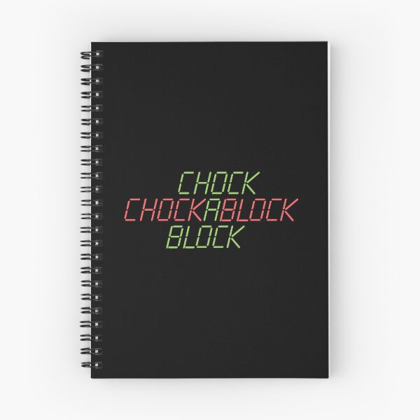 Item preview, Chockablock retro children's TV programme logo 1980s 80s designed and sold by On The Cobbles.