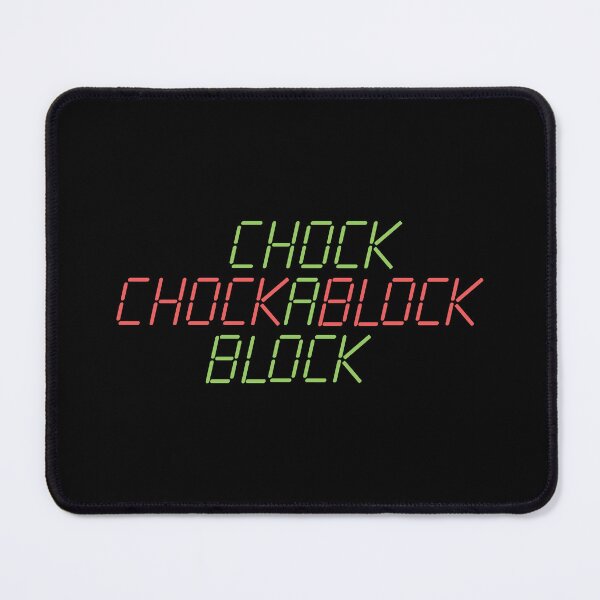 Item preview, Chockablock retro children's TV programme logo 1980s 80s designed and sold by On The Cobbles.