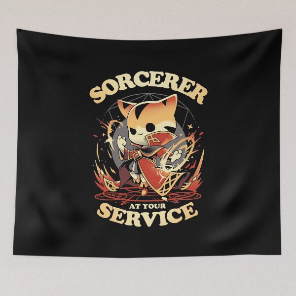Item preview, Sorcerer's Call - Cat Gamer designed and sold by Snouleaf.