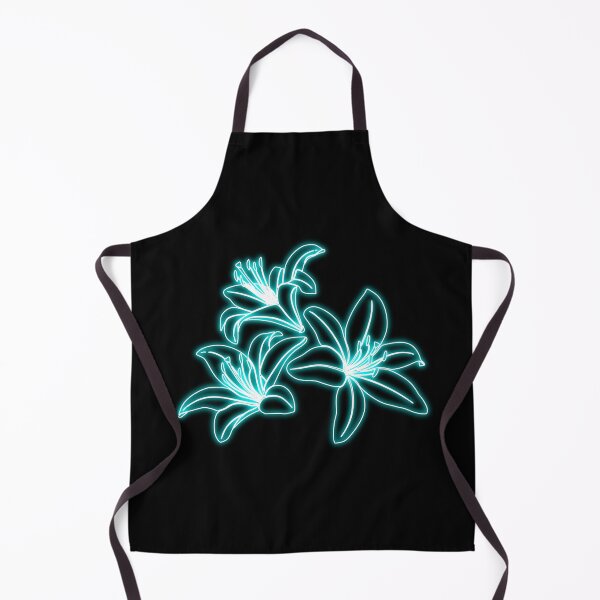 Item preview, Blue Neon Lys Flowers designed and sold by lachataigne.
