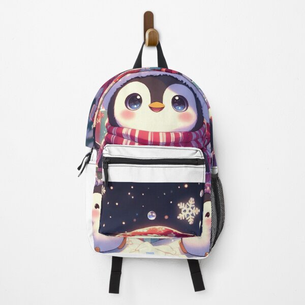 Item preview, "Winter Penguins Delight: Snowy Christmas Boxes and Whimsical Illustration" designed and sold by Huycao211.