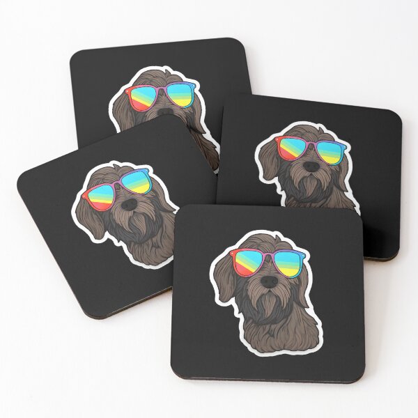 Item preview, Silly Glasses German Wirehaired Pointer designed and sold by CUTEDOGGIEZ.