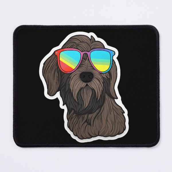 Item preview, Silly Glasses German Wirehaired Pointer designed and sold by CUTEDOGGIEZ.