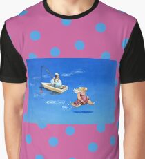 Engel verspielt Grafik T-Shirt