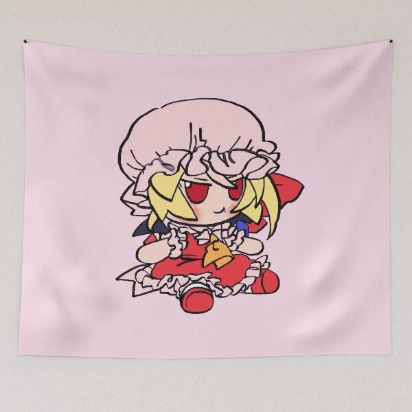 Item preview,  I draw flandre scarlet fumo plush / touhou memes  designed and sold by RansRoom.