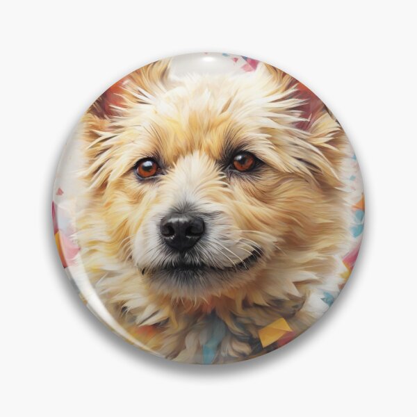 Item preview, Cairn Terrier Geo-Art Portrait designed and sold by btcethnft.