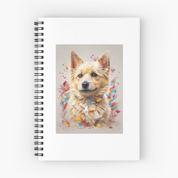 Item preview, Cairn Terrier Geo-Art Portrait designed and sold by btcethnft.
