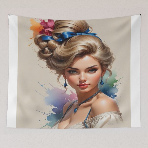Item preview, Attractive girl designed and sold by saly55887.