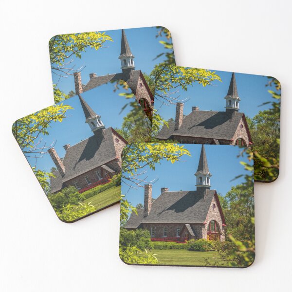 Item preview, Grand Pre Church through the trees. designed and sold by Harv Churchill.