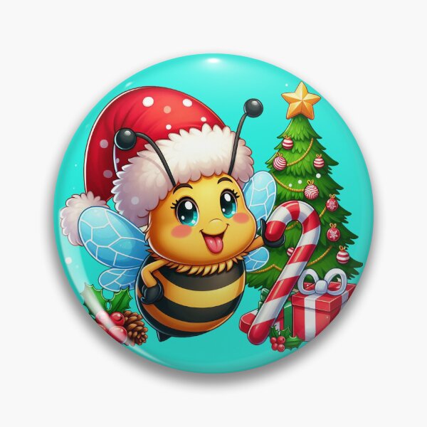 Item preview,  Adorable Little Chritmas Bee designed and sold by DigiDreamyArt.