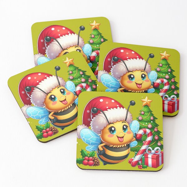 Item preview,  Adorable Little Chritmas Bee designed and sold by DigiDreamyArt.