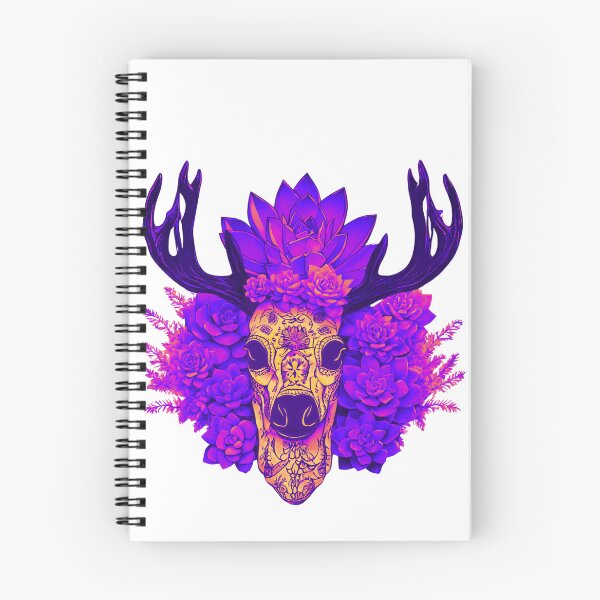 Item preview, Neon Sugar Skull Succulent Moose designed and sold by SweetsAndSavary.