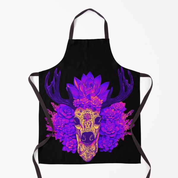 Item preview, Neon Sugar Skull Succulent Moose designed and sold by SweetsAndSavary.